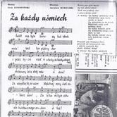 Zapis nutowy Za każdy uśmiech