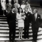 Ślub cywilny Anny i Jarka  - 1970 rok