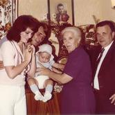 We wrześni z rodzicami, żoną i córką