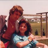 Z Haliną Frąckowiak w USA 1982 r. 