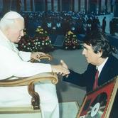 2000 rok - audiencja u Jana Pawla II