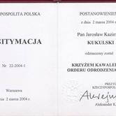 Krzyż Kawalerski Orderu Odrodzenia Polski